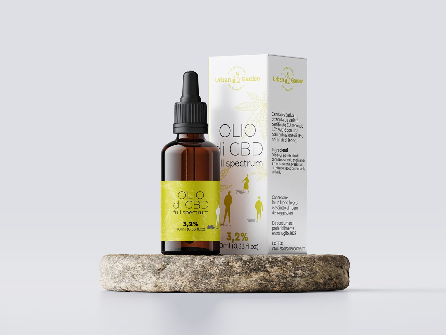 Olio di CBD- Full Spectrum 3,2%- 10ml