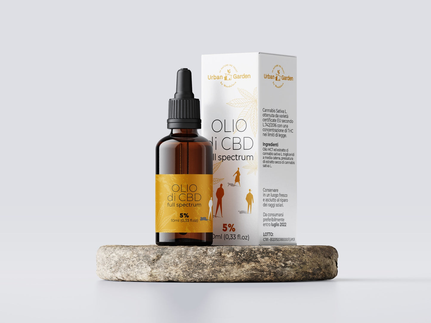 Olio di CBD- Full Spectrum 5%- 10ml